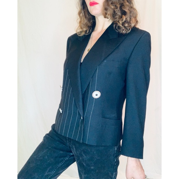 Gianni Versace Couture cropped blazer - Picture 2 of 3